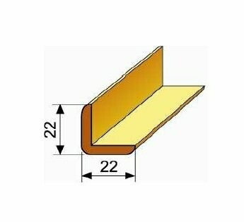 Winkelleiste Kiefer 22/22 mm Winkelleiste Kiefer 22/22 mm