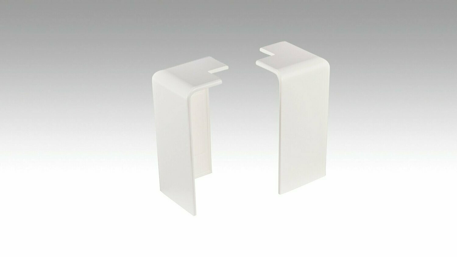 Außenecken Fußleiste 15 (F)MK, 20 PK | Weiß 2001