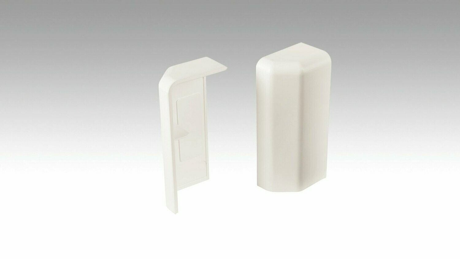 Endkappen Fußleiste 15 (F)MK, 20 PK | Weiß 2001 Endkappen Fußleiste 15 (F)MK, 20 PK | Weiß 2001