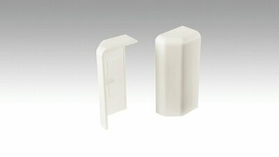 Endkappen Fußleiste 15 (F)MK, 20 PK | Weiß 2001 Endkappen Fußleiste 15 (F)MK, 20 PK | Weiß 2001
