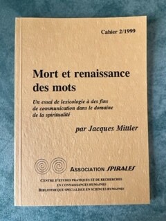 Mort et renaissance des mots