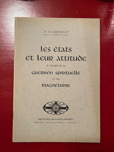 Les états et leur attitude à l&#39;égard de la guérison spirituelle et du magnétisme