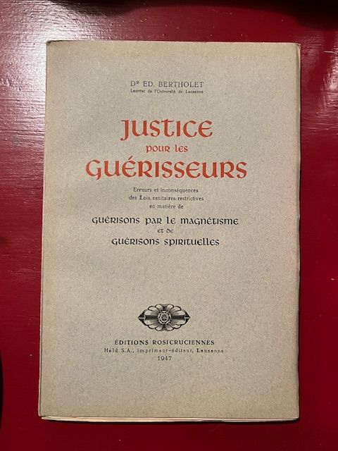 Justice pour les guérisseurs