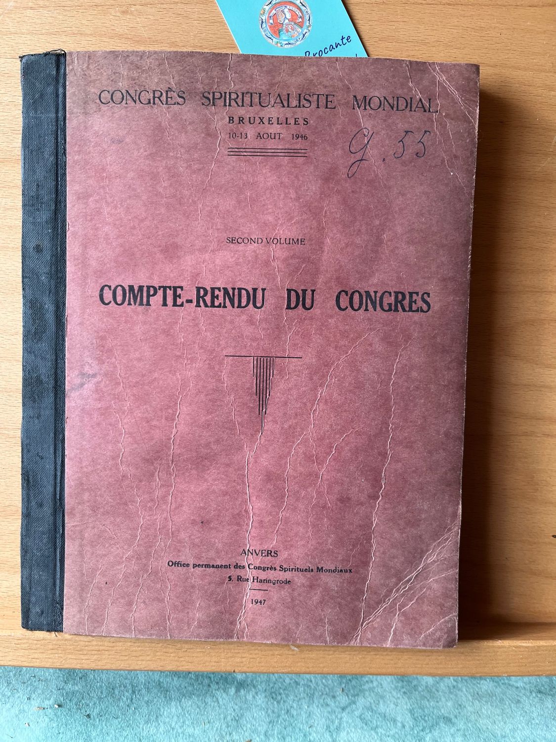 Congrès Spiritualiste Mondial 1946