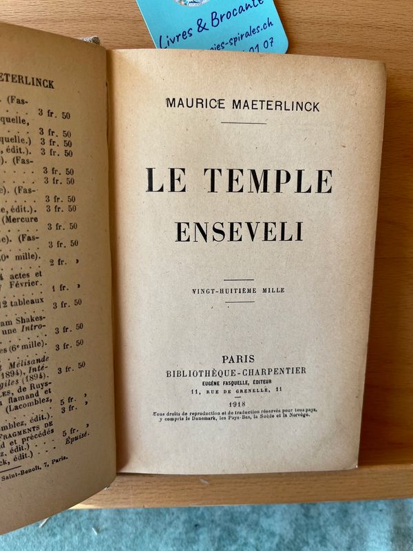 Le Temple Enseveli