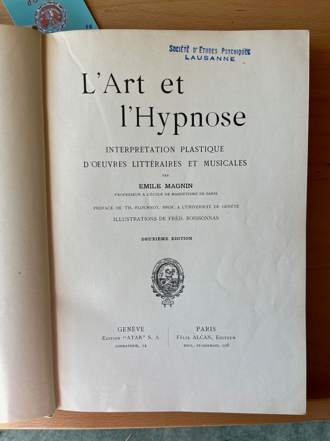 L&#39;art et l&#39;hypnose (photographies Fred BOISSONNAS)
