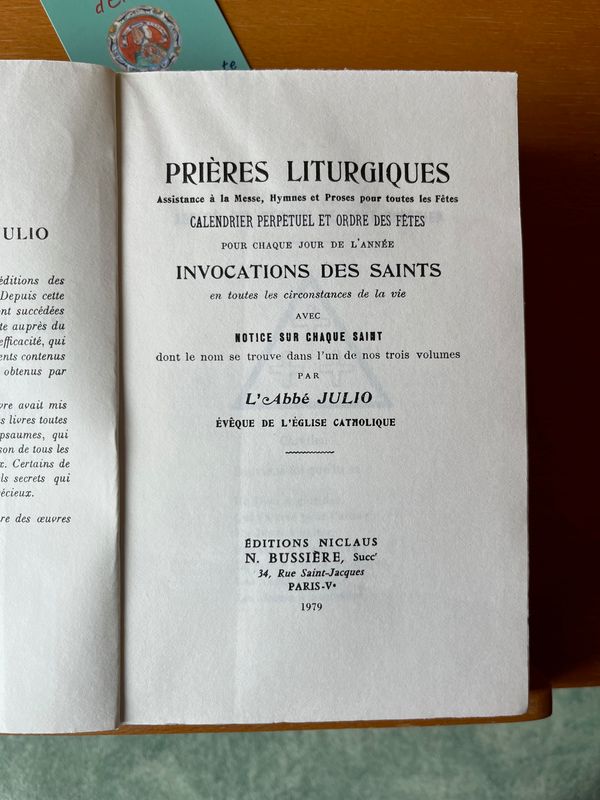 Prières liturgiques