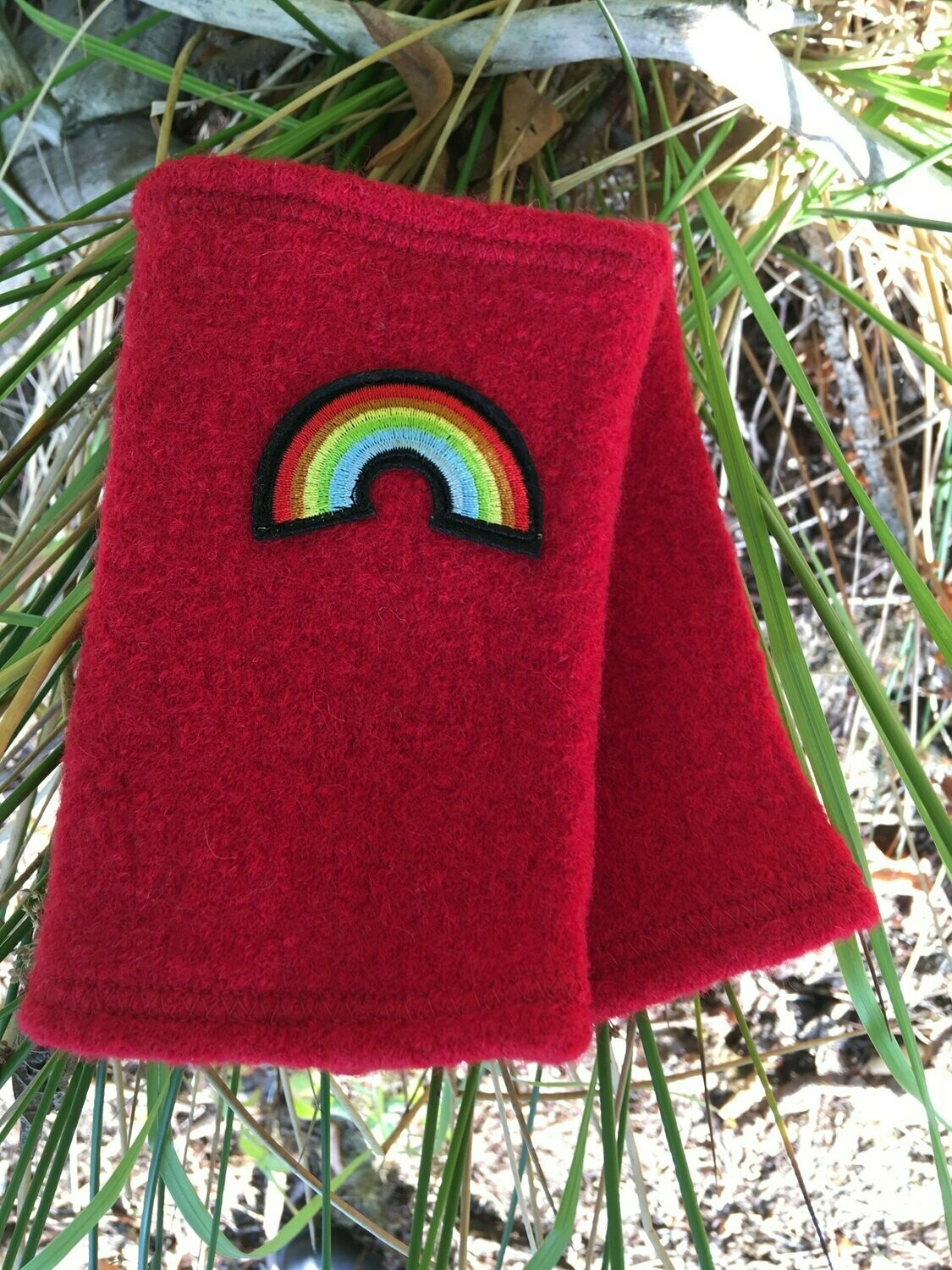 Regenbogen Pulswärmer
