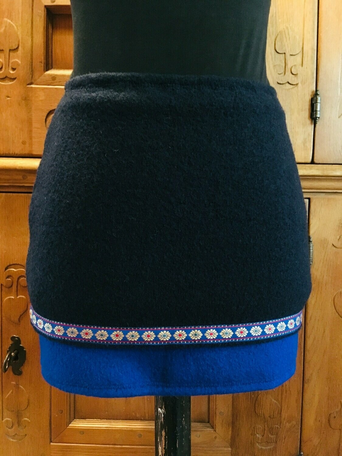 Hüftmini India schwarz Gr. 36/38