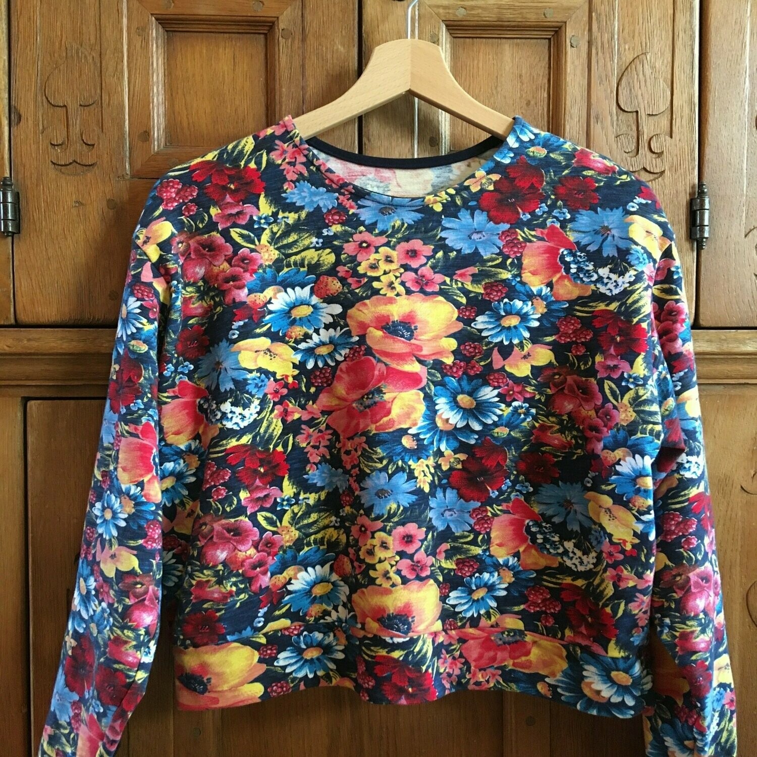 Sweatpullover Blumen