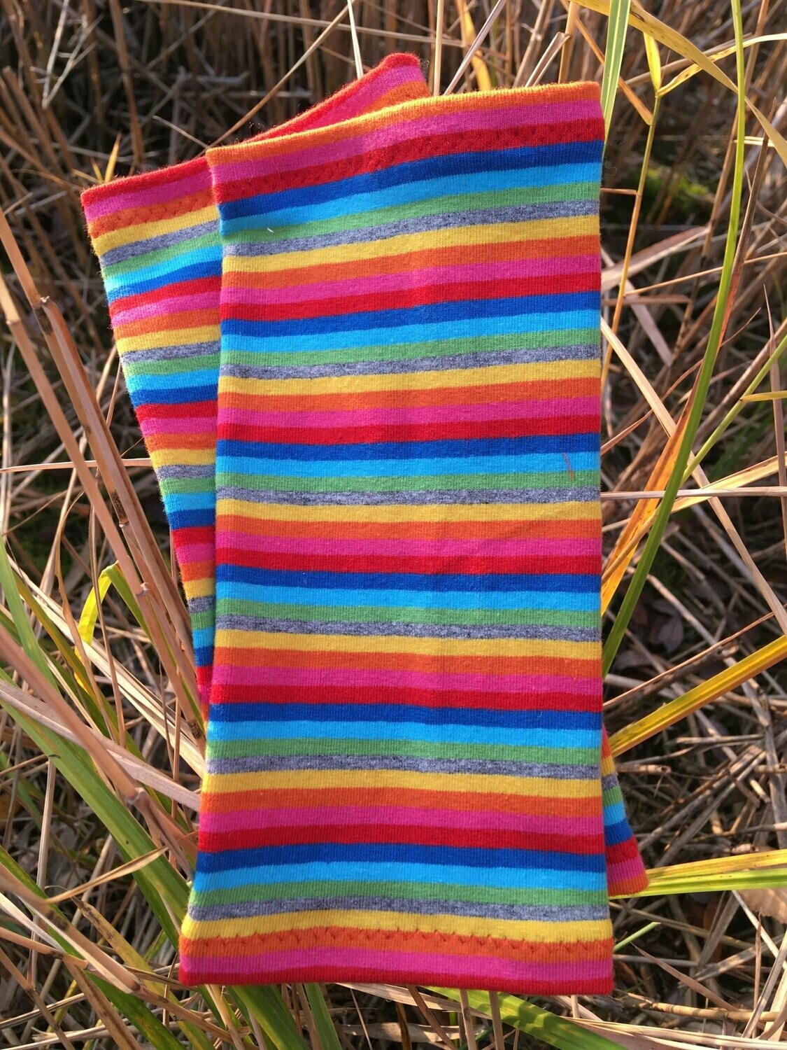 Regenbogen Pulswärmer