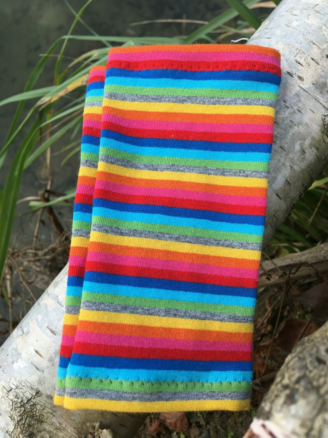 Kinder Pulswärmer Regenbogen