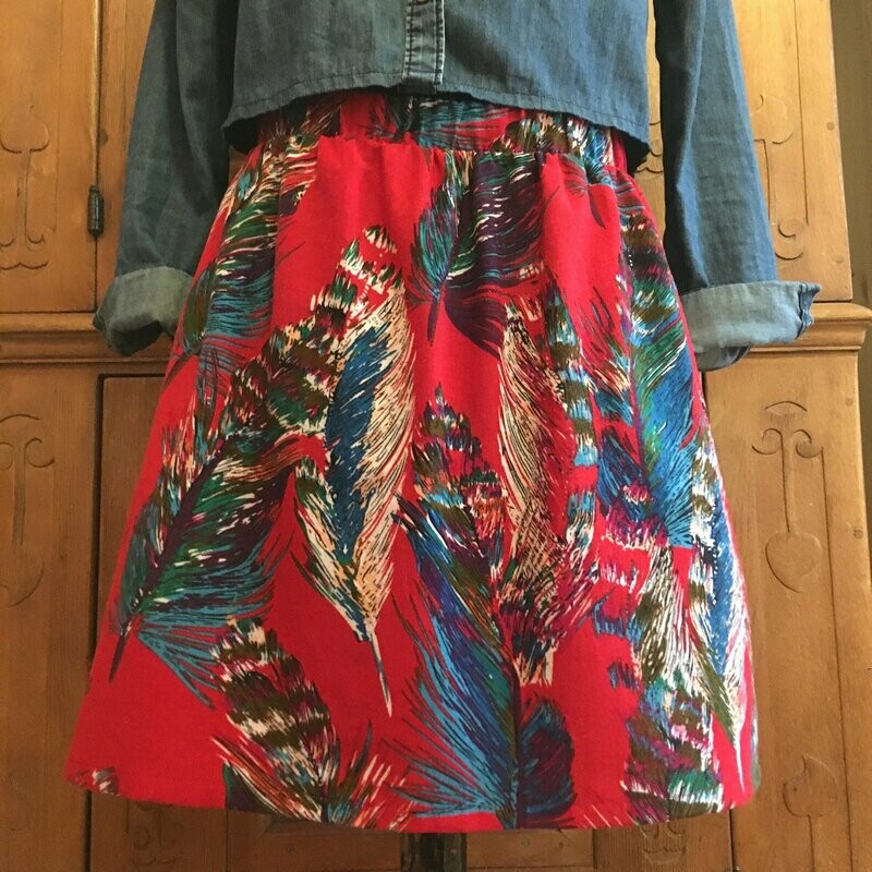 Roter Federrock