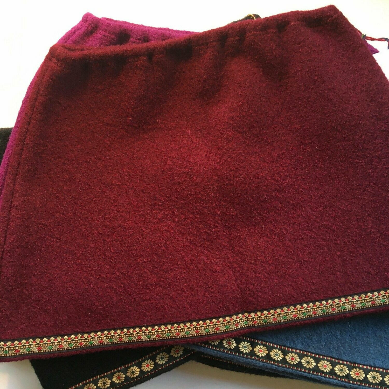 Hüftmini India bordeaux Gr. 36