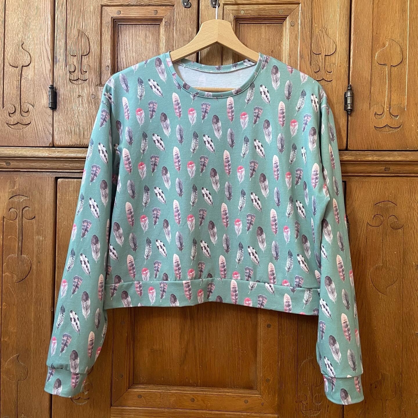 Jerseypullover Feder
