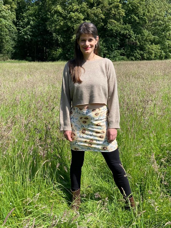 Sonnenblumen Sweatrock