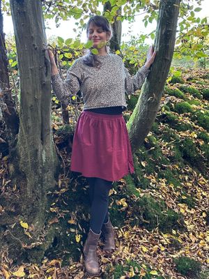 Jerseypullover Leopard