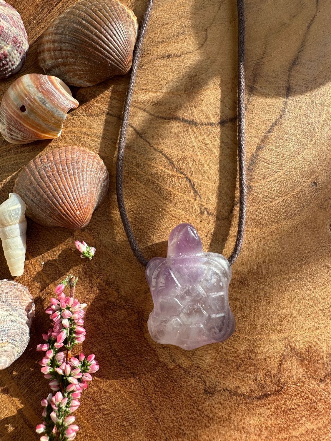 Krafttier Schildkröte Amethyst