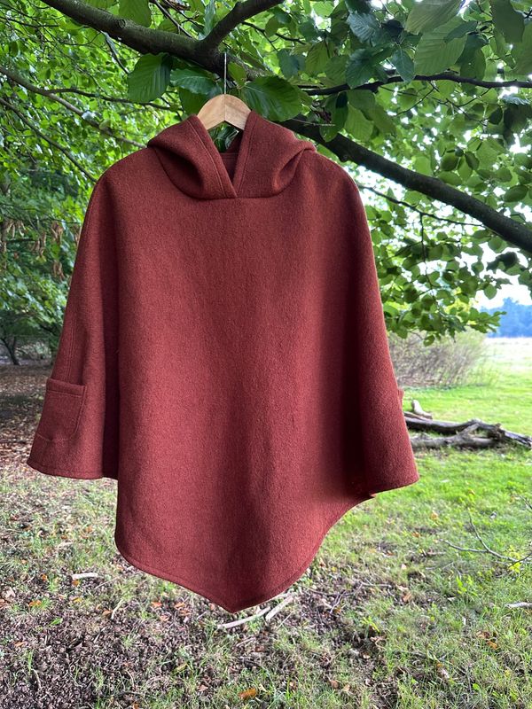 Kapuzen Poncho