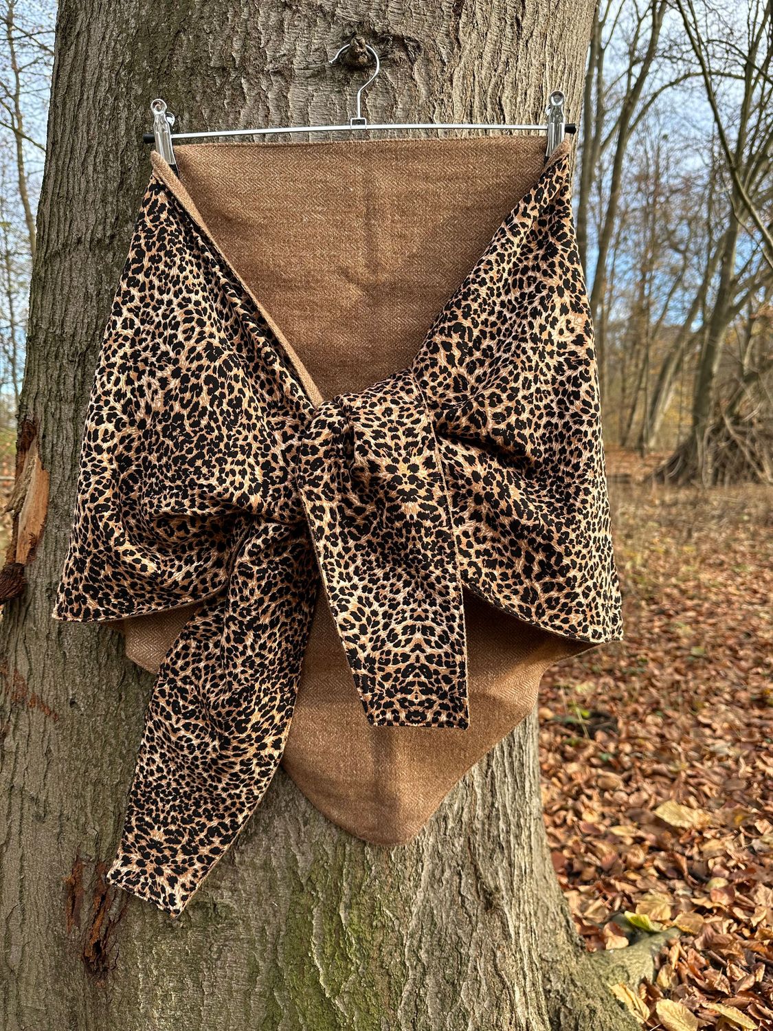 Dreieckstuch Leopard