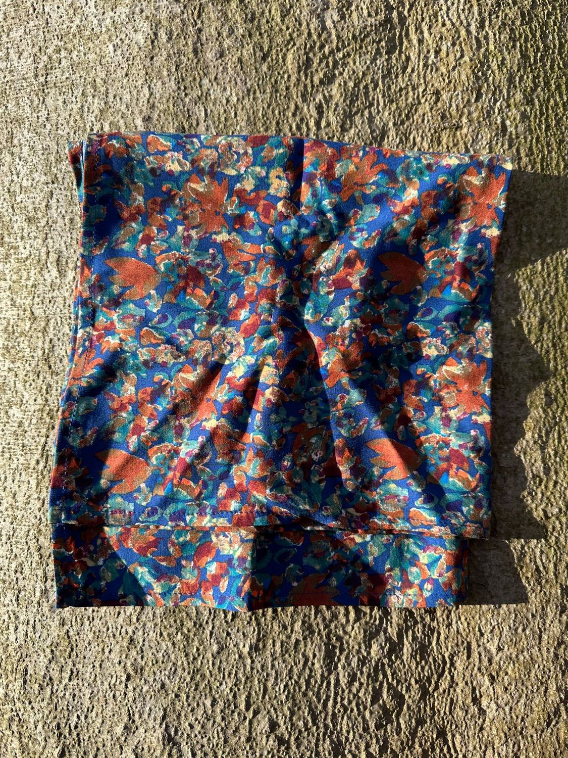 Glückstuch Herbstblatt