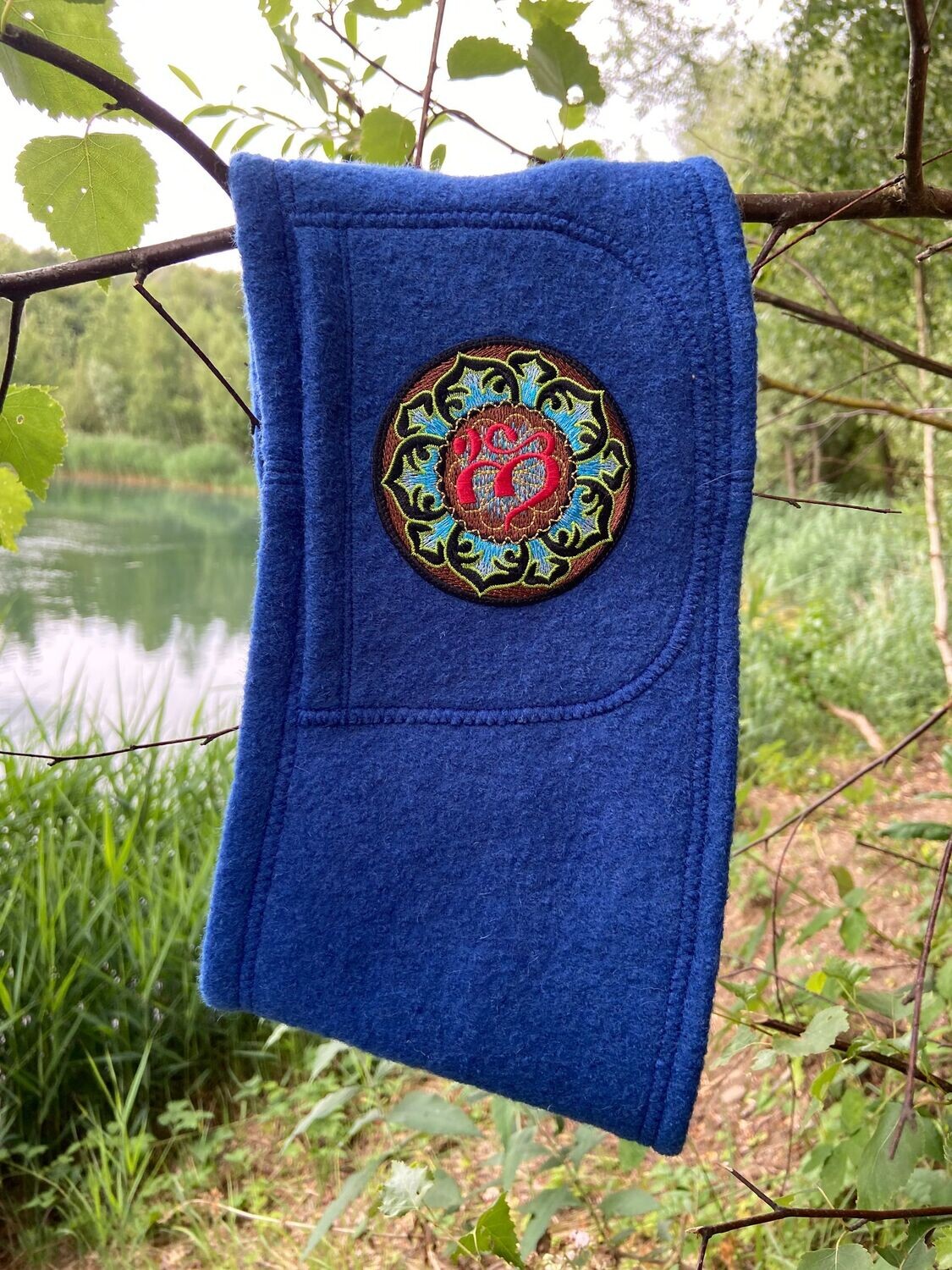 Chakragürtel mittelblau Chakragürtel mittelblau