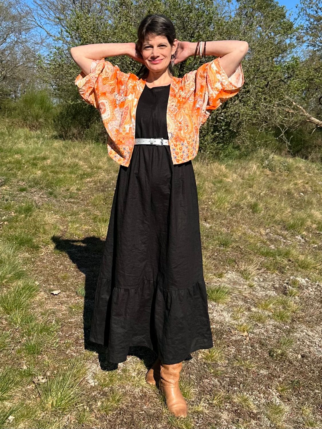 Kimono Feuer + Glückstuch