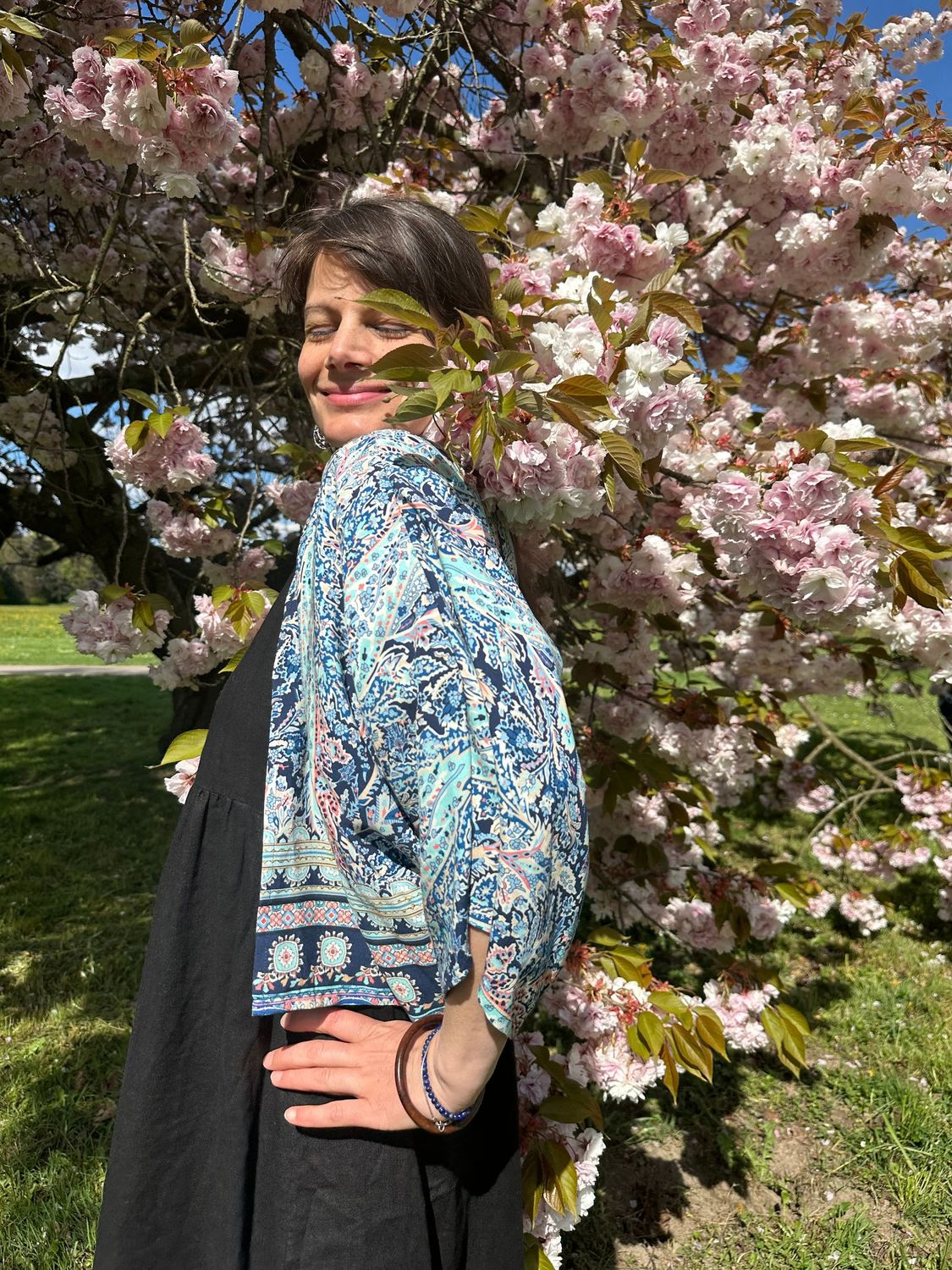 Kimono Meeresrauschen + Glückstuch