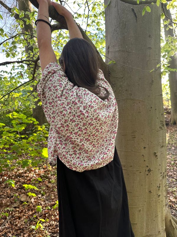 Kimono Rosenblüten Kimono Rosenblüten