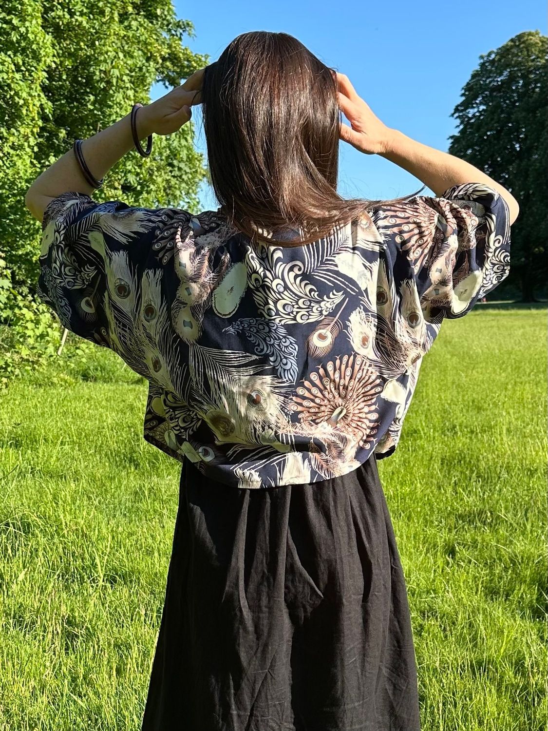 Kimono Pfau Kimono Pfau