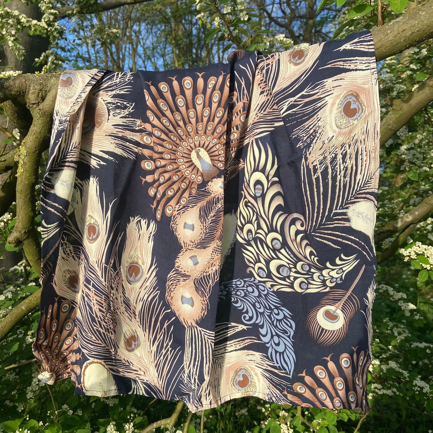 Glückstuch Pfau Glückstuch Pfau