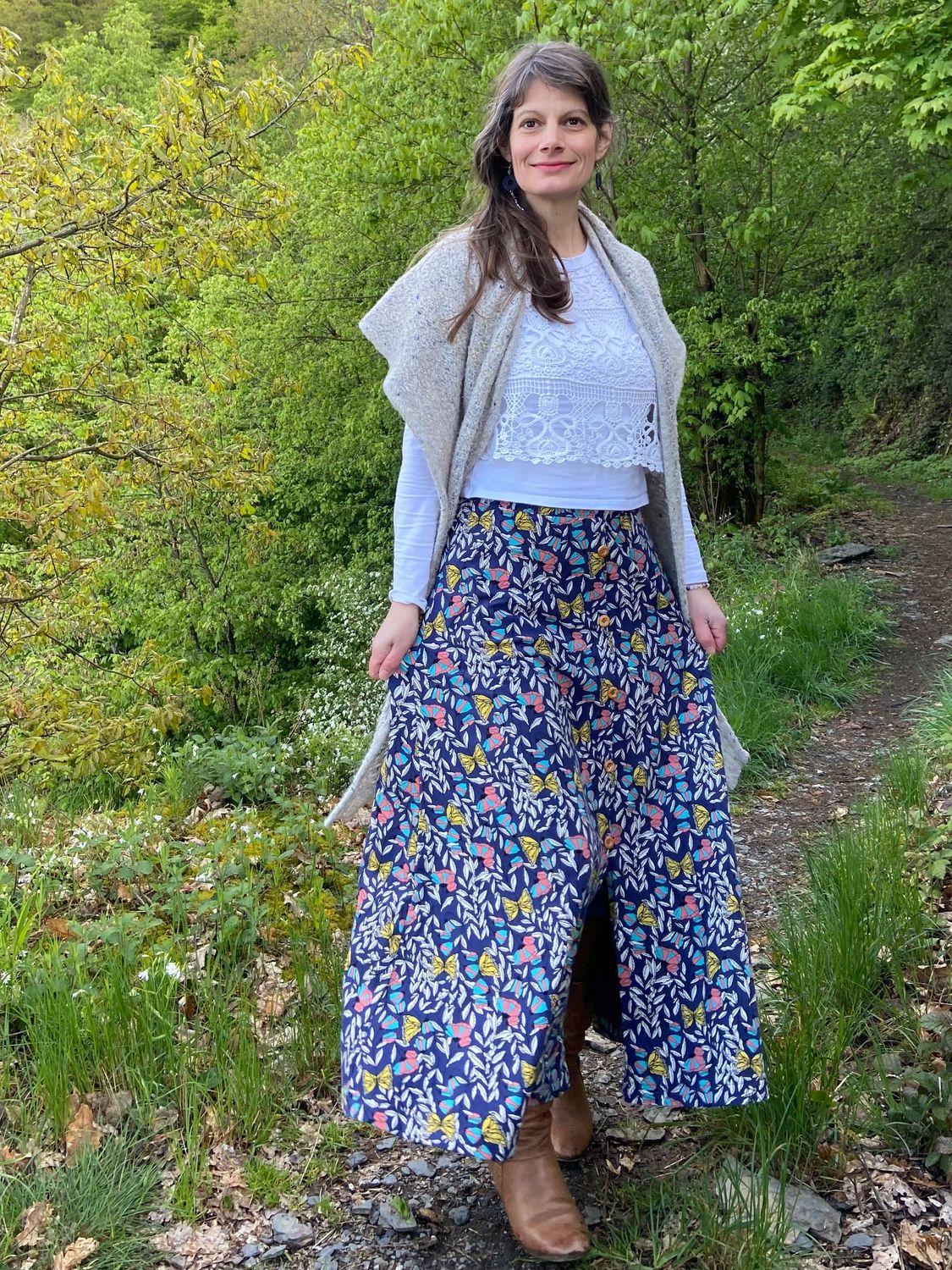 Schmetterlingsrock Gr. 36/38 Schmetterlingsrock Gr. 36/38