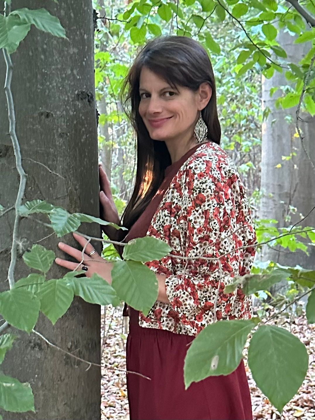 Kimono Mohnblume
