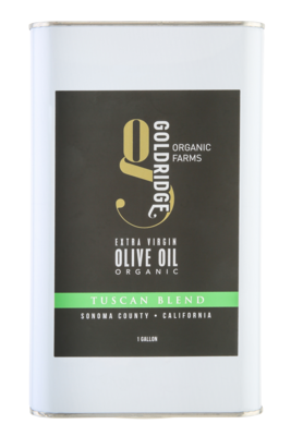 Tuscan Blend ORGANIC California EVOO | 1 Gallon