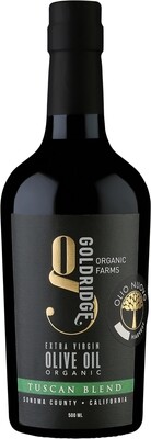 OLIO NUOVO Tuscan Blend 500 ML | NEW Harvest ORGANIC California Olive Oil