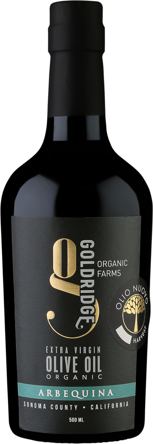 OLIO NUOVO Arbequina Blend 500 ML | NEW Harvest ORGANIC California Olive Oil
