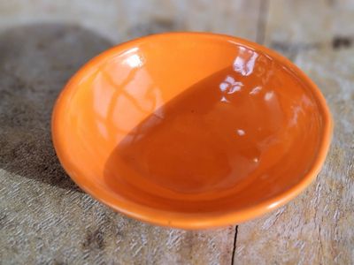 Orange Bowl | Nicole Hummer Pottery