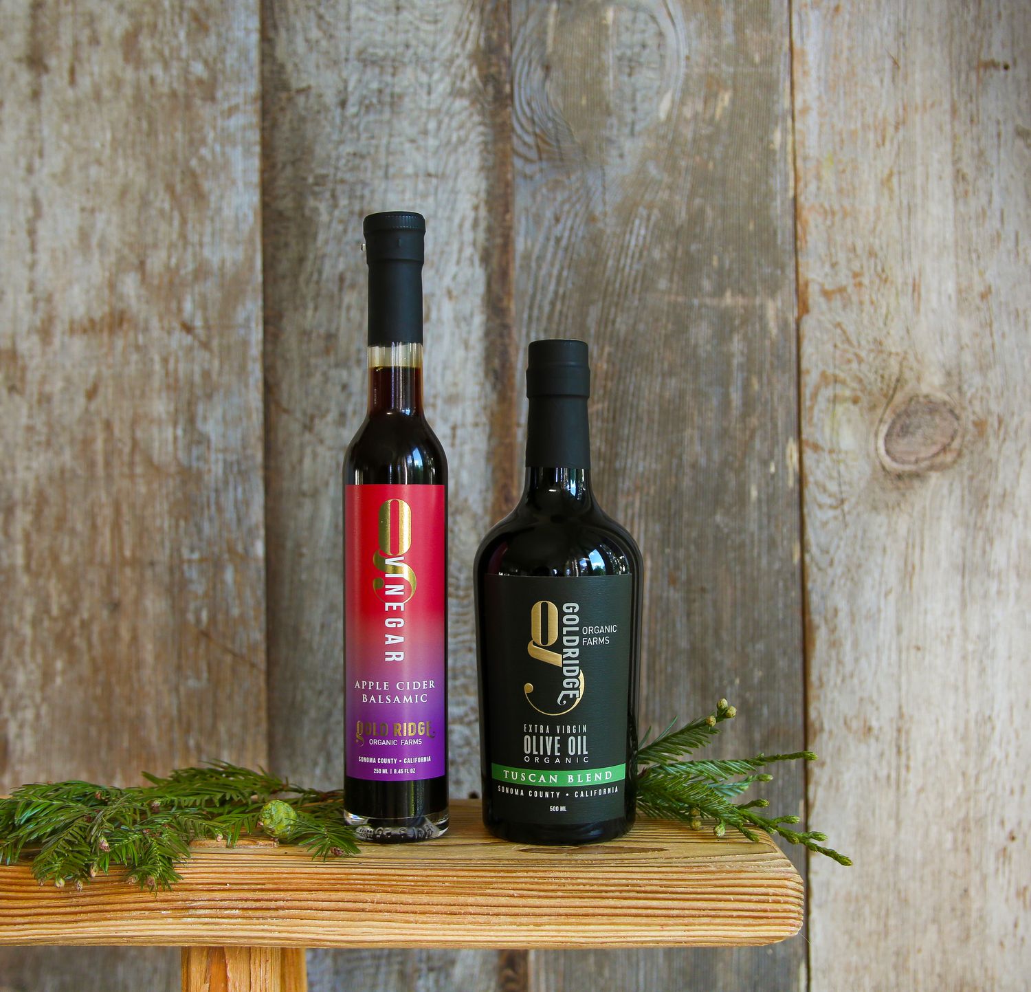Dynamic Duo #4:  Organic Tuscan Blend, California EVOO &amp; Apple Cider Balsamic Vinegar
