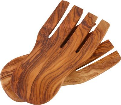 Olive Wood Salad Servers