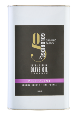 Picholine Blend EVOO 1 Gallon | ORGANIC California Olive Oil