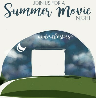 Neighborhood Summer Movie Night Invitation {Free Printable}