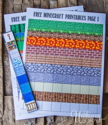 Make Your Own Minecraft Magnets