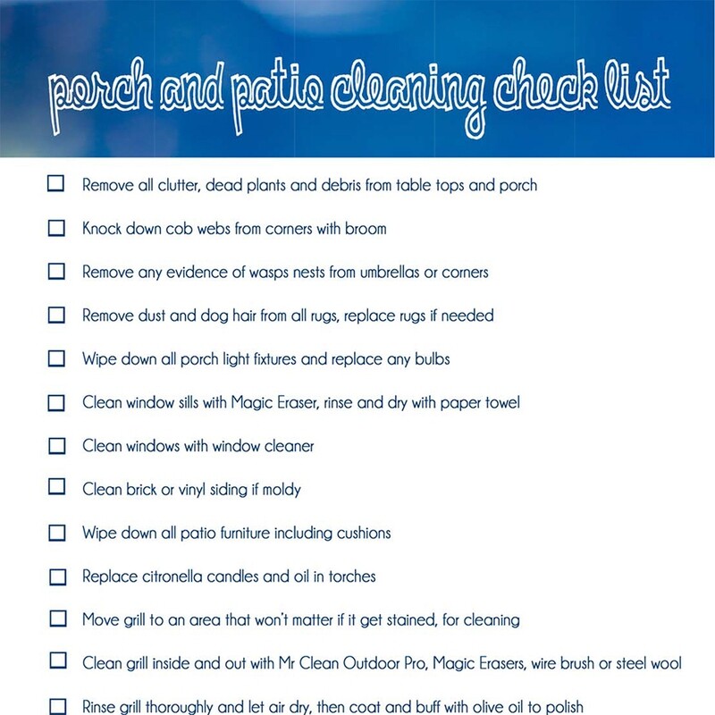 Spring Cleaning Checklist for your Outdoor Spaces