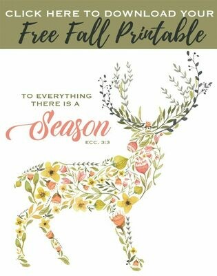 To Everything there is a Season {Fall Printable}