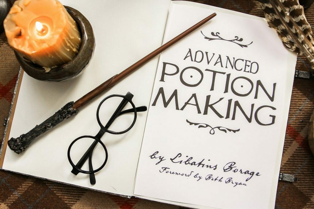 Harry Potter Potion Recipes with Essential Oils (Printable Labels)