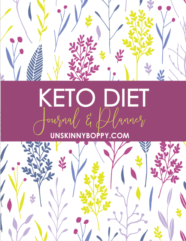 Keto Diet Journal and Recipe Planner (13 pg)