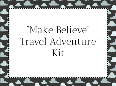 Printable Passport for Kids- Pretend Travel Adventure Kit