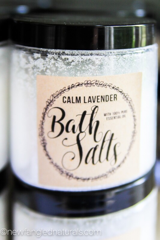 Printable Labels for Essential Oil Gifts- Lemon, Lavender, Peppermint and More