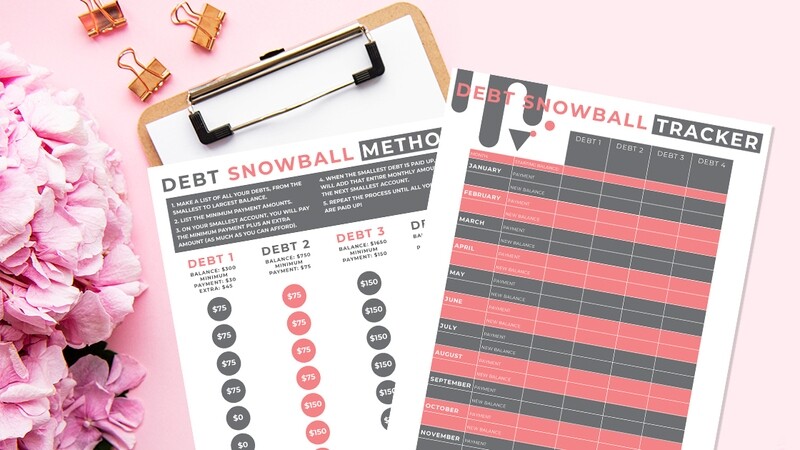 Debt Snowball Tracker (based on Dave Ramsey method) (2 pg)