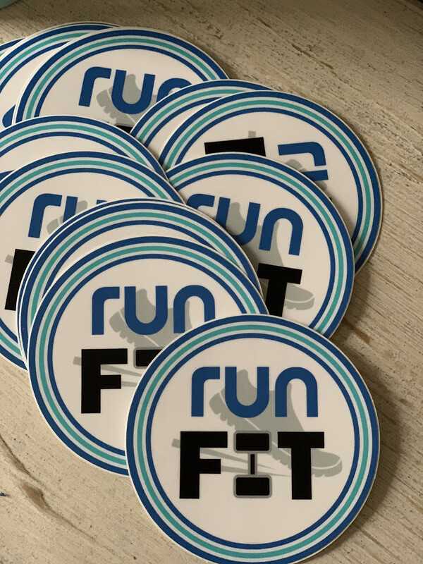 3x3 runFIT Vinyl Waterproof Sticker